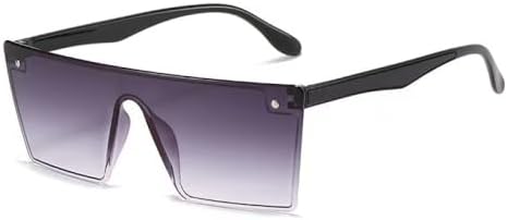 

Квадратные солнцезащитные очки большого размера 2026 для женщин, большие солнцезащитные очки в оправе, классические винтажные прямоугольные очки с защитой от УФ-излучения UV400 MTZJH, A1