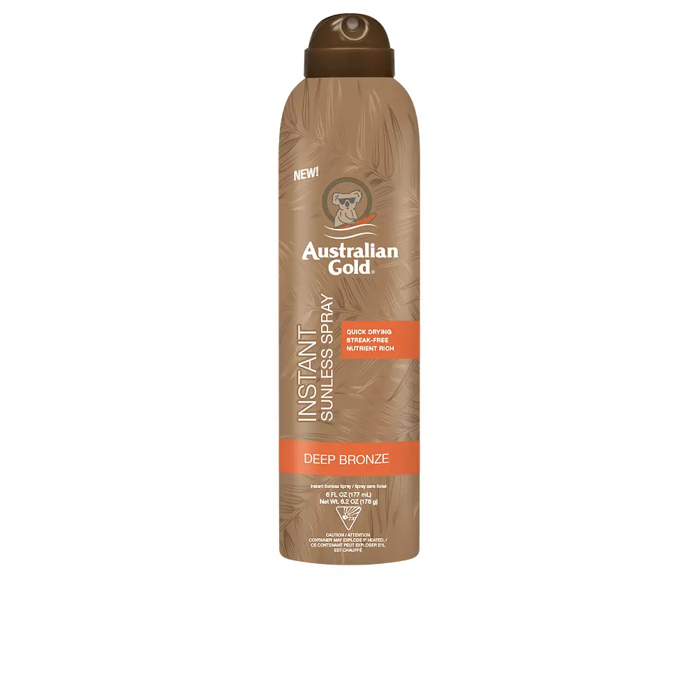 

Крем для тела Sunless Instant Rich Bronze Color Spray Australian Gold, 177 мл