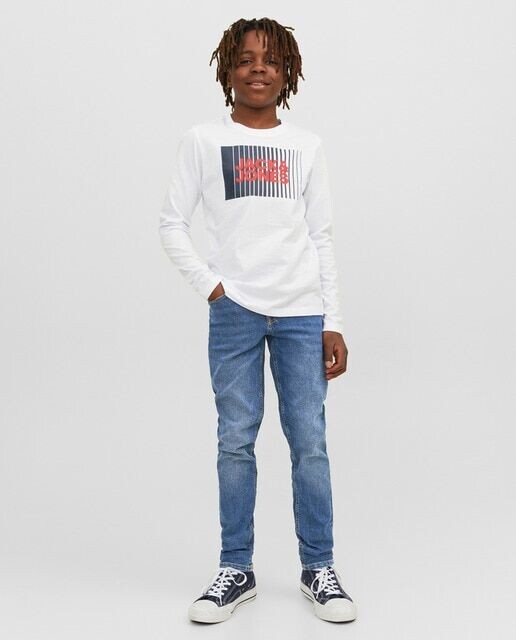

Узкие джинсы для мальчика Jack & Jones, синий