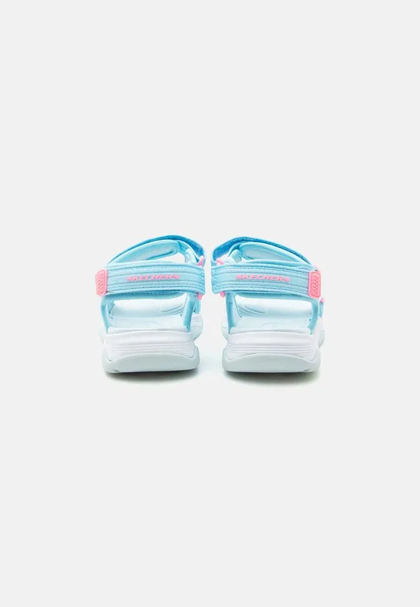 Сандалии tread seeker Skechers, Blue/Pink — фото 3