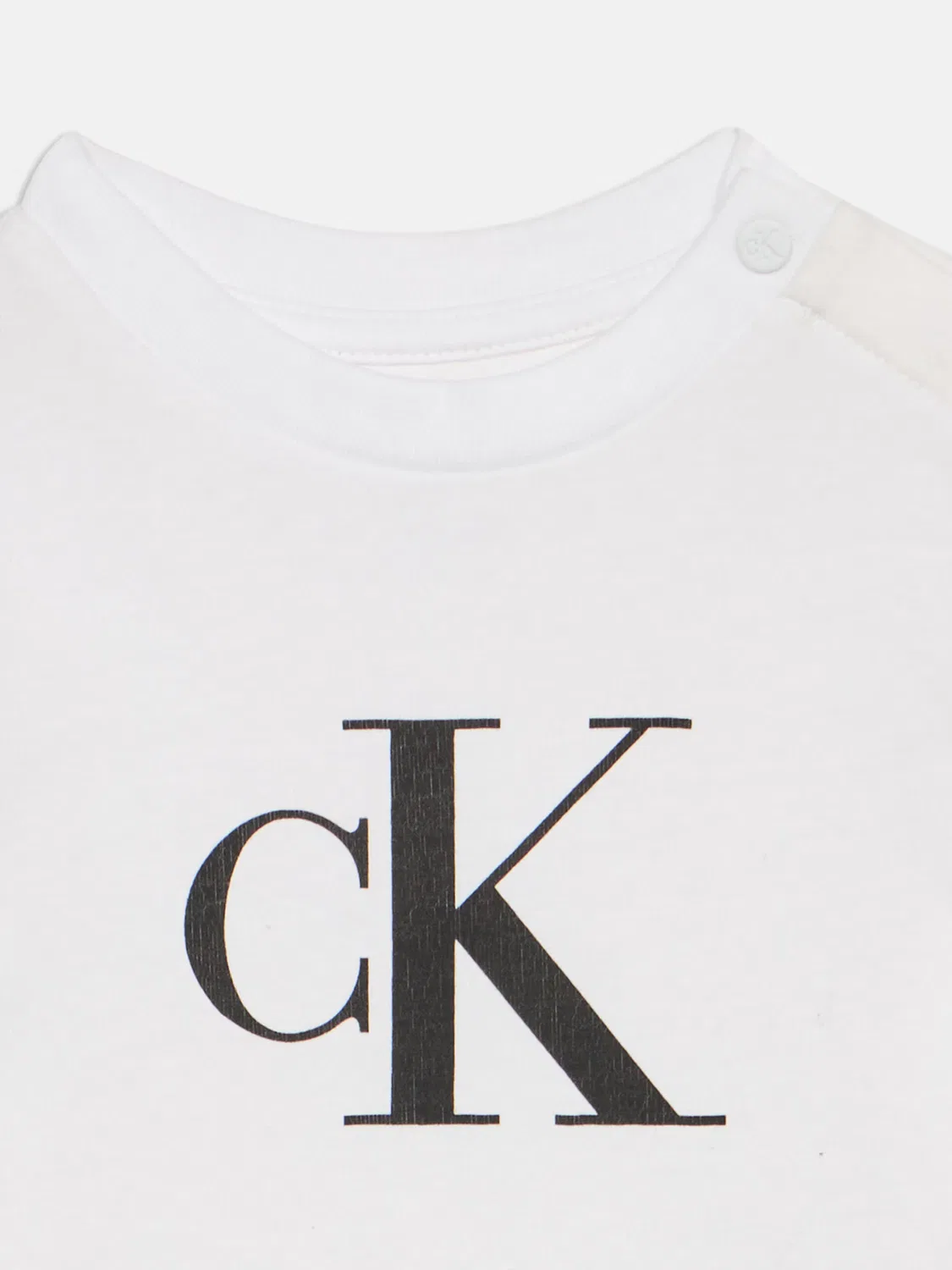 Джинсовая рубашка Calvin Klein Jeans черного и белого цвета — фото 4