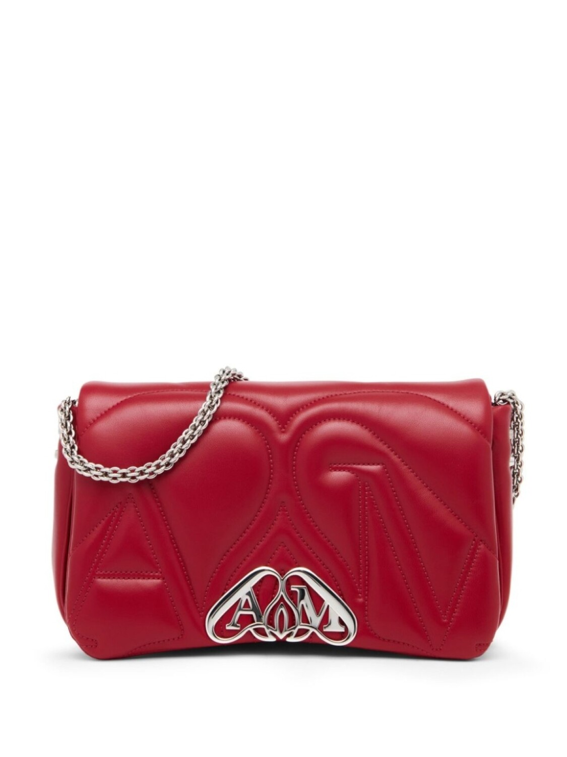 

Alexander McQueen маленькая сумка на плечо The Seal, красный
