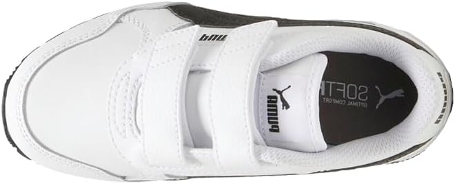 Кроссовки Puma St Runner унисекс-детские на липучке, белый — фото 4