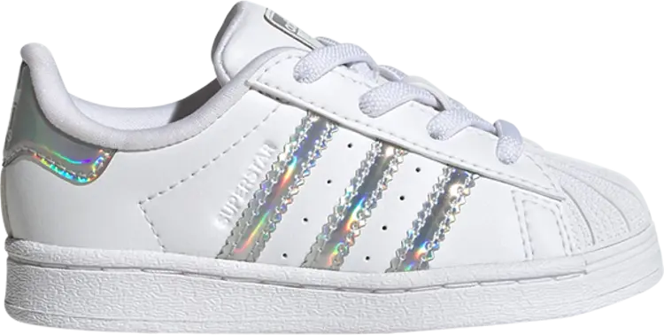 

Кроссовки Superstar I 'White Iridescent', белый