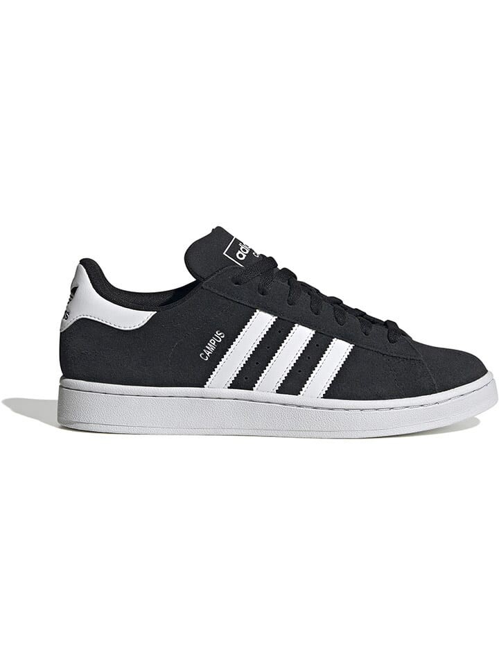 

Кроссовки на шнуровке adidas Leder-Sneakers Campus 2, черный/белый