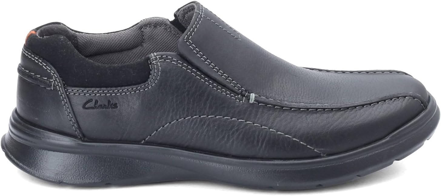 Мужские лоферы Clarks Cotrell Step без застежки, черный — фото 3