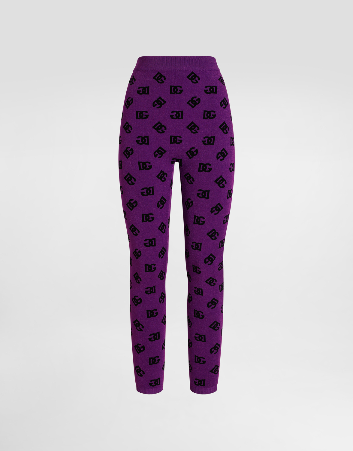 

Леггинсы из жаккарда с принтом Dolce & Gabbana, мультиколор