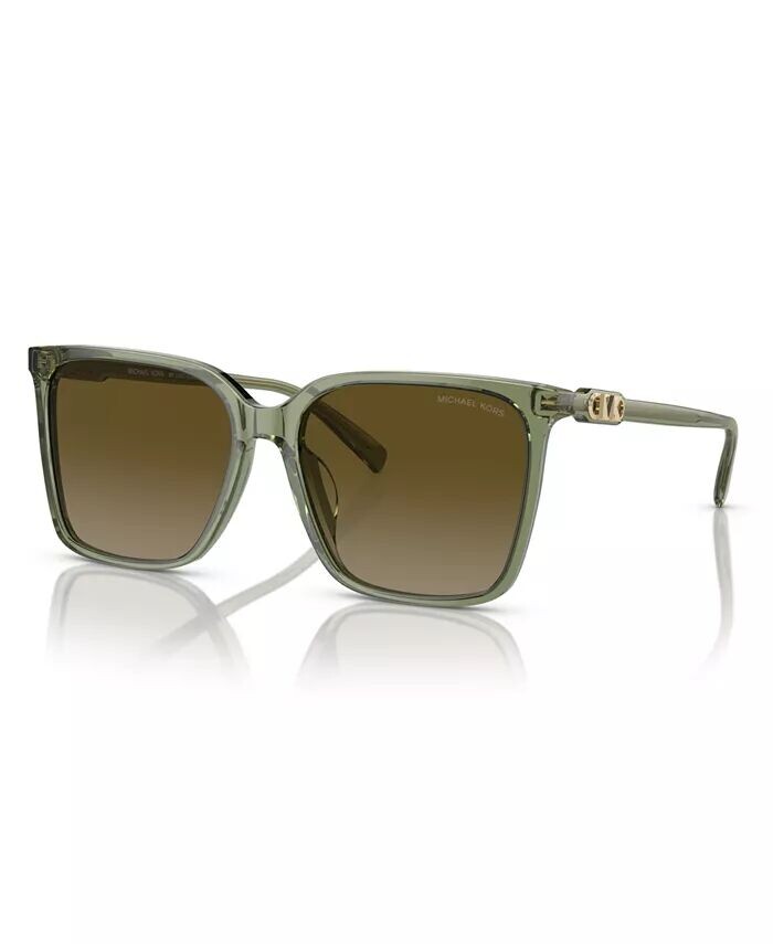 

Женские солнцезащитные очки Canberra, градиент MK2197 Michael Kors, зеленый