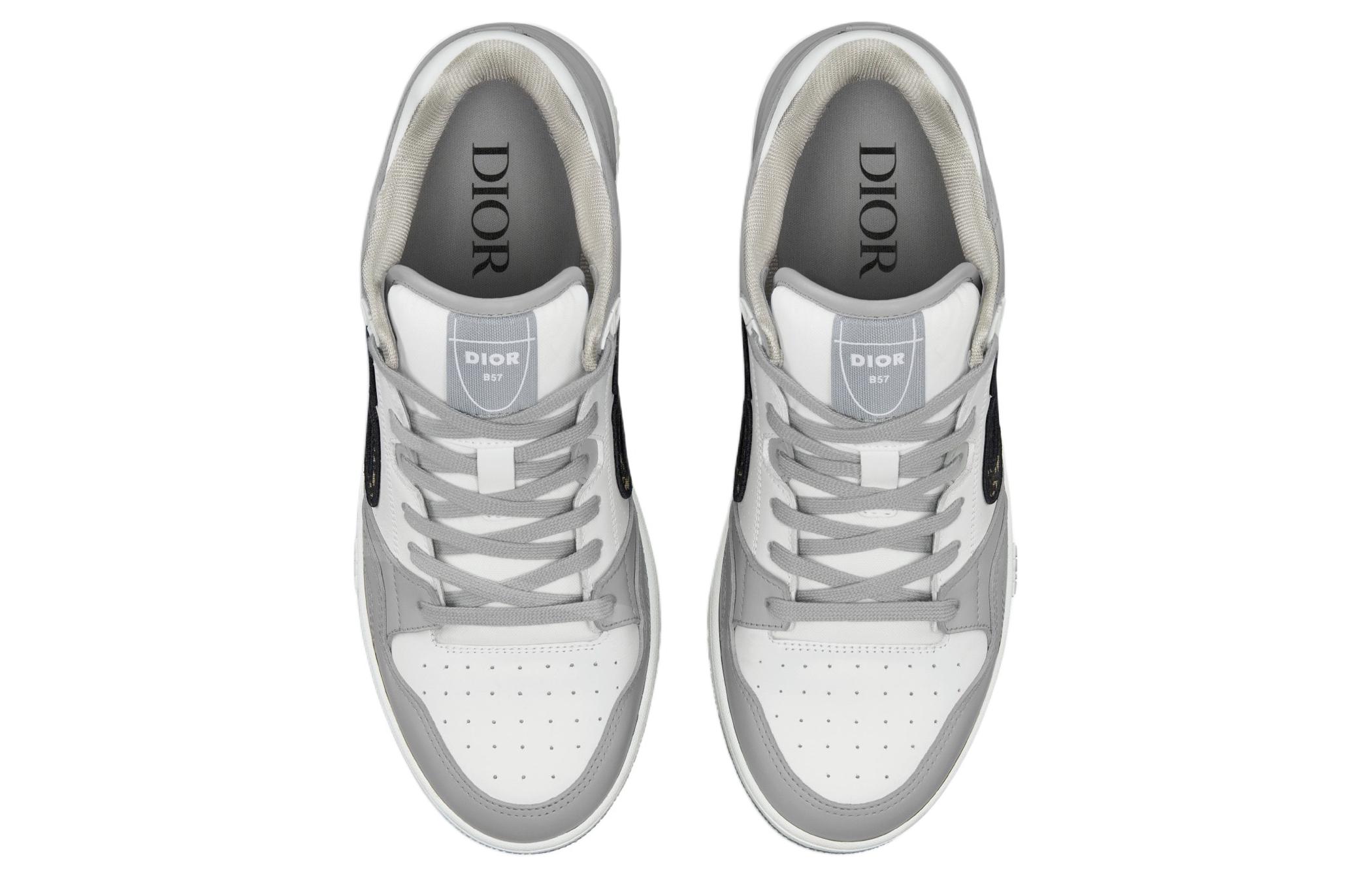 B57 Low-Top Skateboard Shoes Мужские Серые DIOR — фото 4