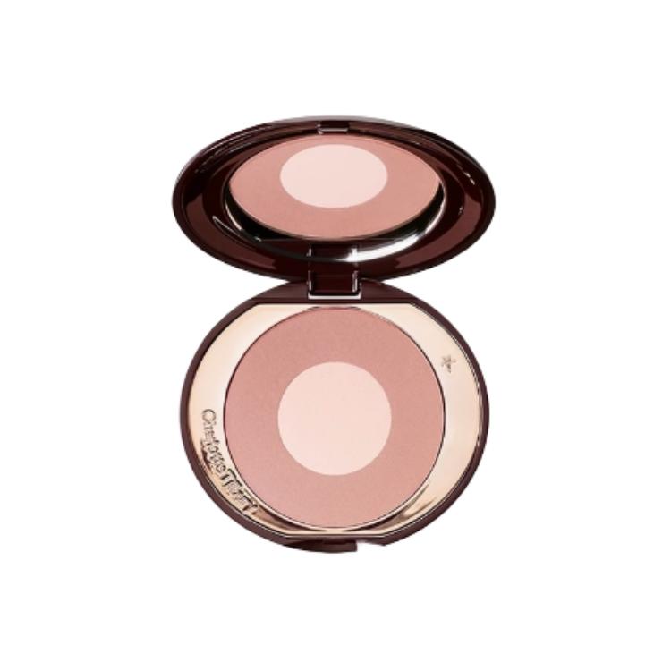 Палетка румян Charlotte Tilbury Two Tone Cheek Pillow Talk