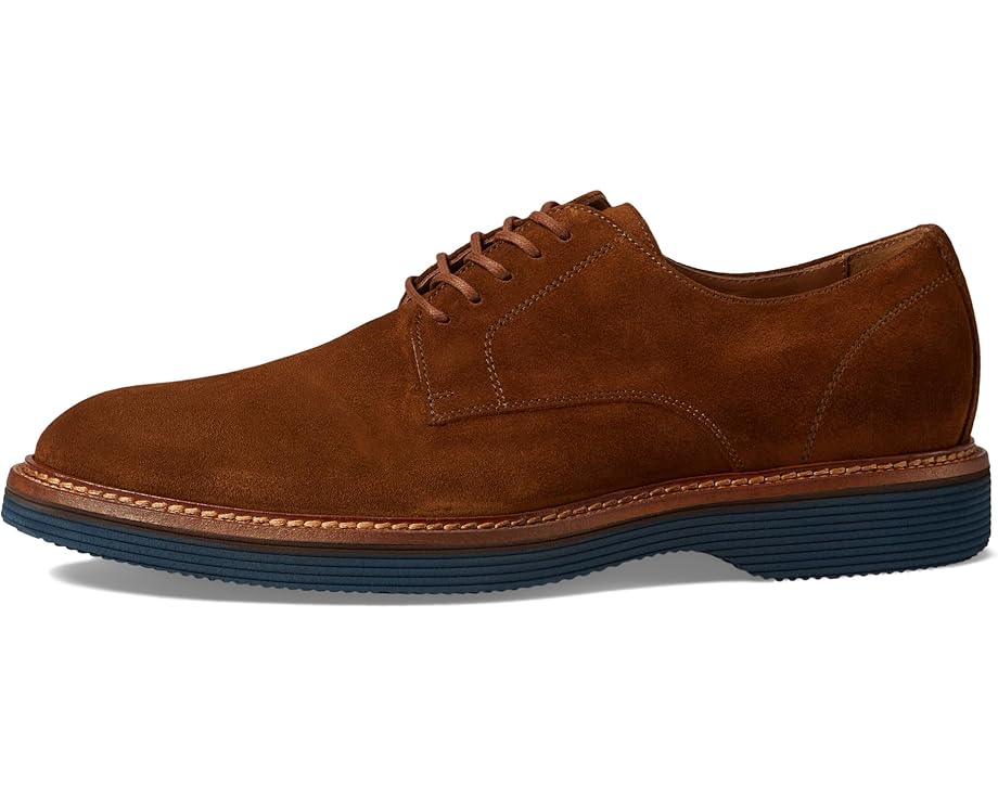 Мужские оксфорды Johnston & Murphy Collection Jenson Plain Toe, Snuff European Suede — фото 4