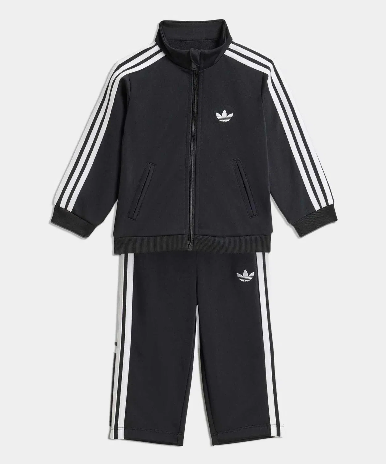Детский спортивный костюм Firebird adidas Originals из полиэстера черный