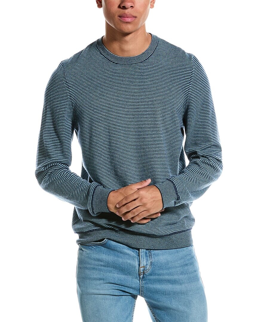 

Кашемировый свитер J.McLaughlin Austin, синий