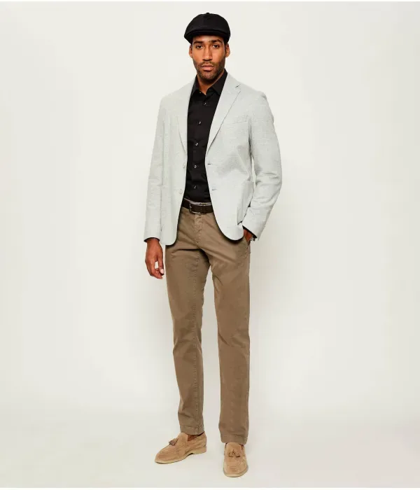 Элегантная куртка C-Hanry-J-252 slim fit Boss, серый — фото 2
