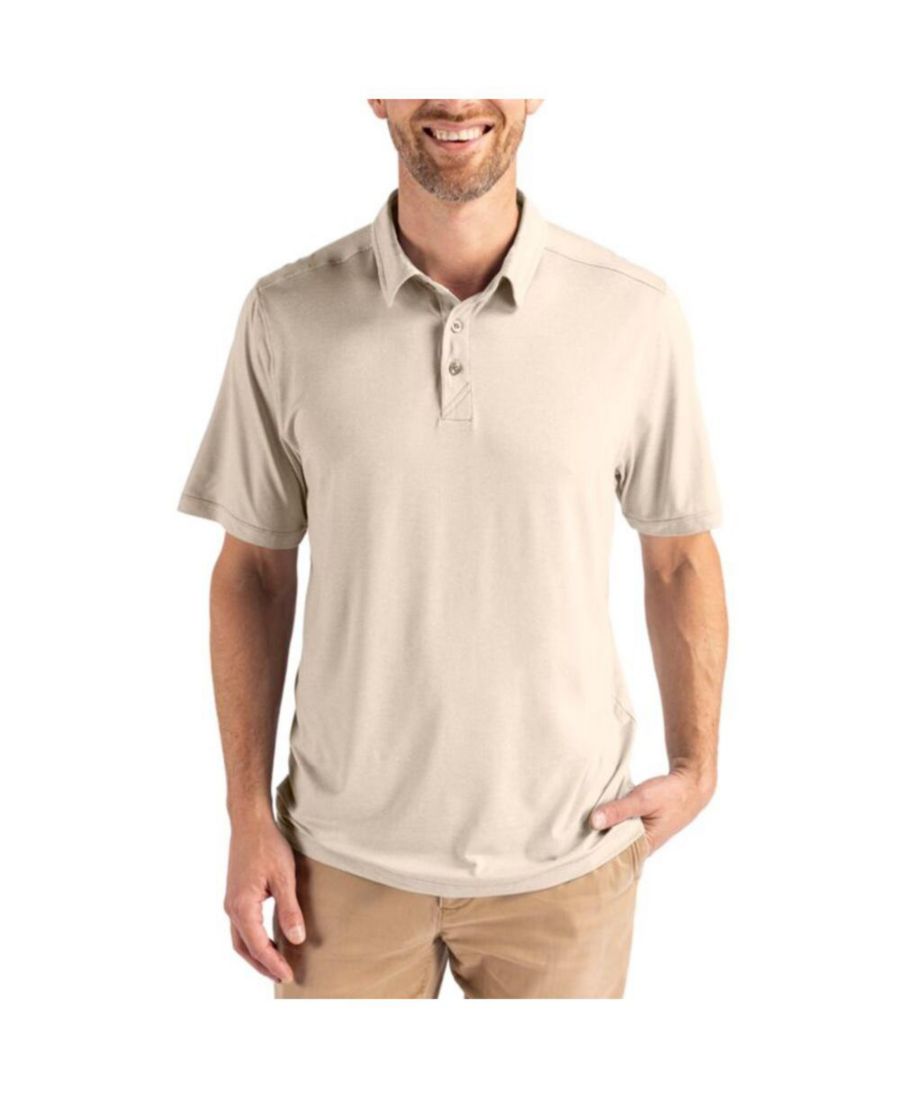 

Мужская рубашка поло Coastline Epic Comfort из переработанных материалов Cutter & Buck, Wheat