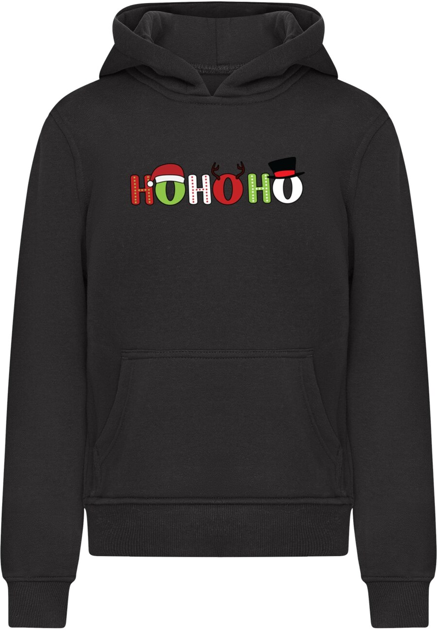 

Толстовка Merchcode Christmas Ho Ho Ho, черный