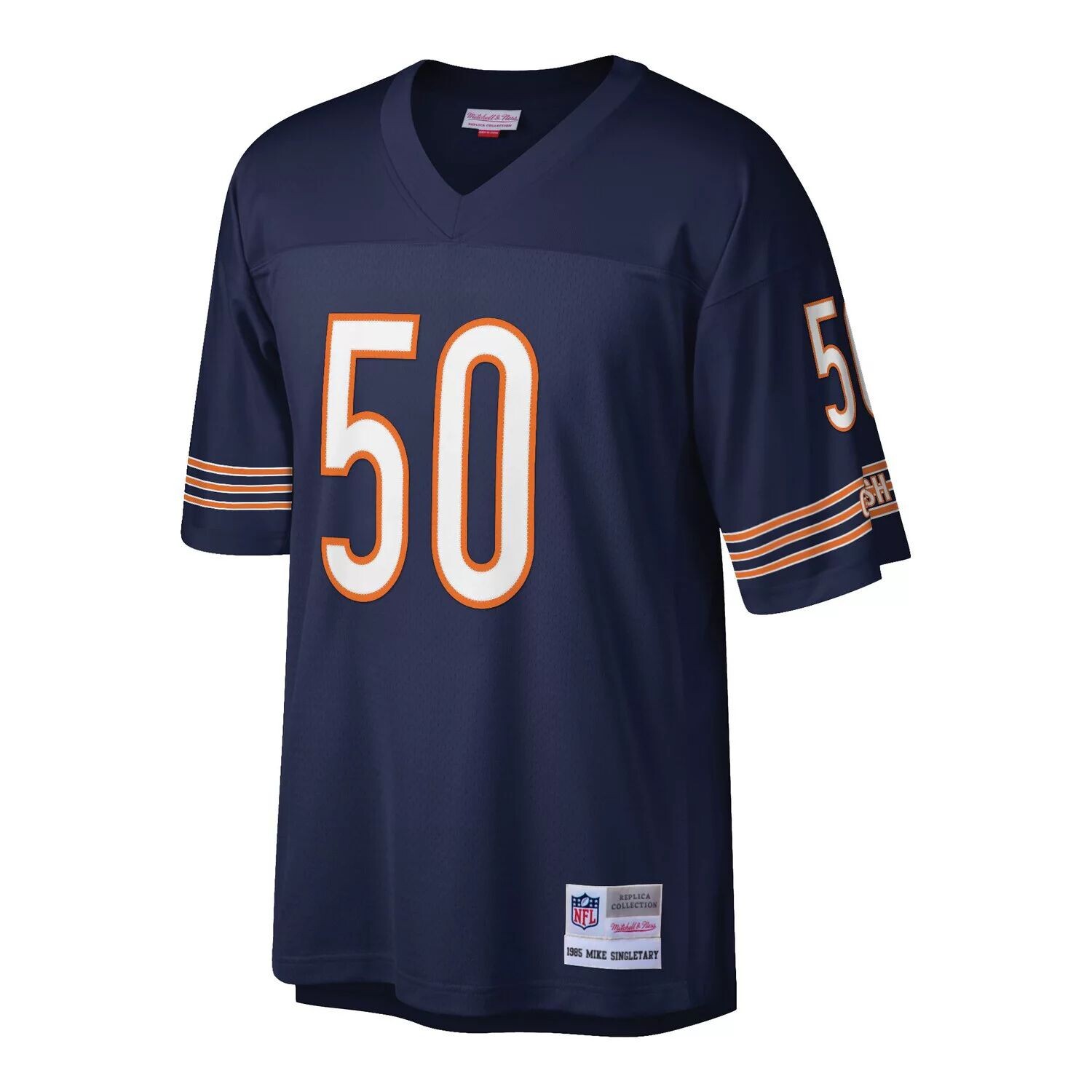 

Мужская футболка Mitchell & Ness Mike Singletary темно-синего цвета Chicago Bears Retired Player Legacy Replica Jersey, Синий, Мужская футболка Mitchell & Ness Mike Singletary темно-синего цвета Chicago Bears Retired Player Legacy Replica Jersey