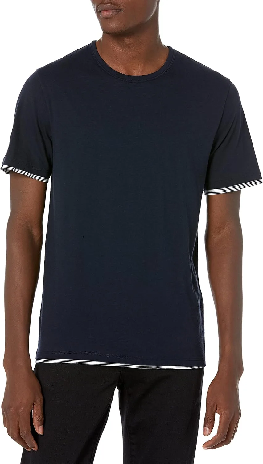 

Vince мужская футболка с полосками