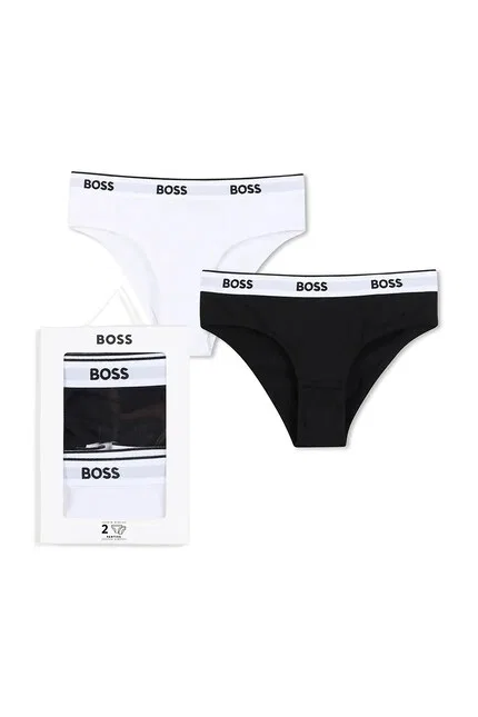 Трусы детские 2 шт BOSS, черный