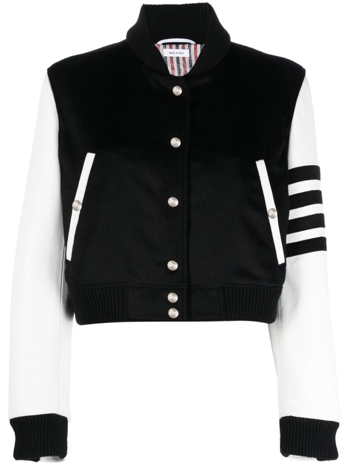 

Thom Browne бомбер Varsity, черный