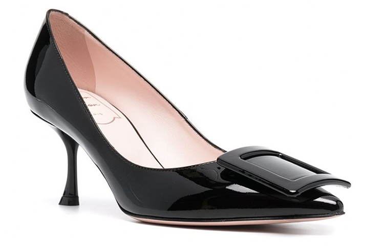 Viv' In The City Узкие Каблуки Высокие Каблуки 6.5 см Женские Черные Roger Vivier — фото 4