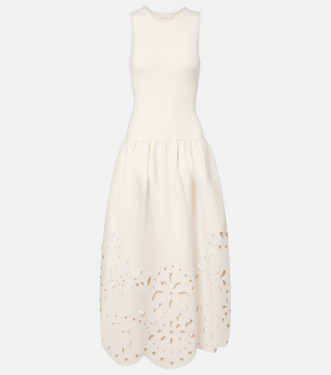 

Платье миди Rosaline с вышивкой английской вышивки Ulla Johnson, Cowrie
