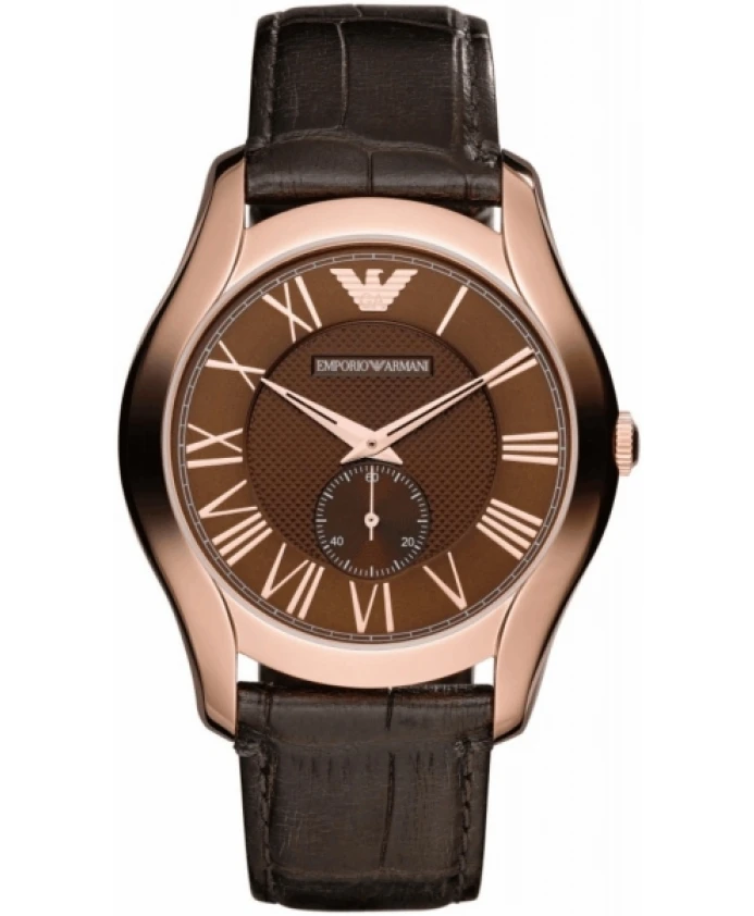 

Мужские кварцевые часы из нержавеющей стали Emporio Armani, розовый