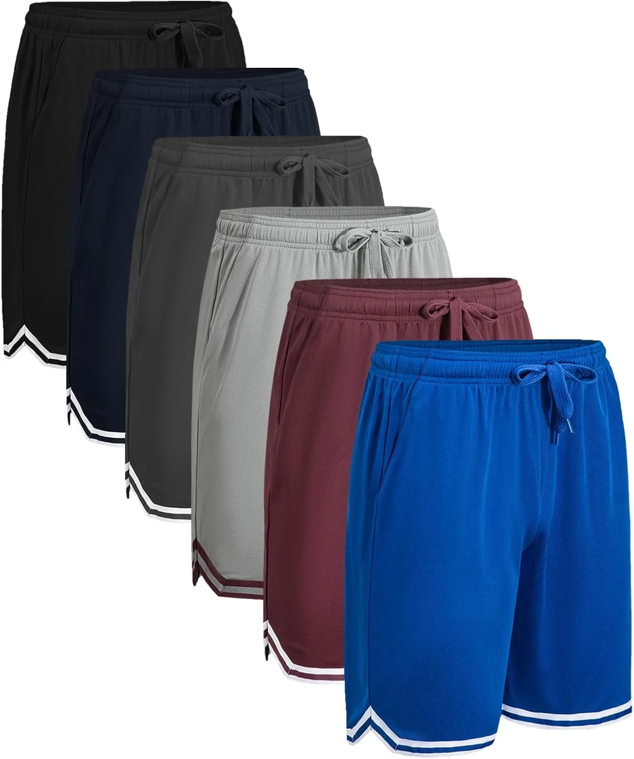 

TanBridge 6 Pack мужские спортивные шорты 7 inch