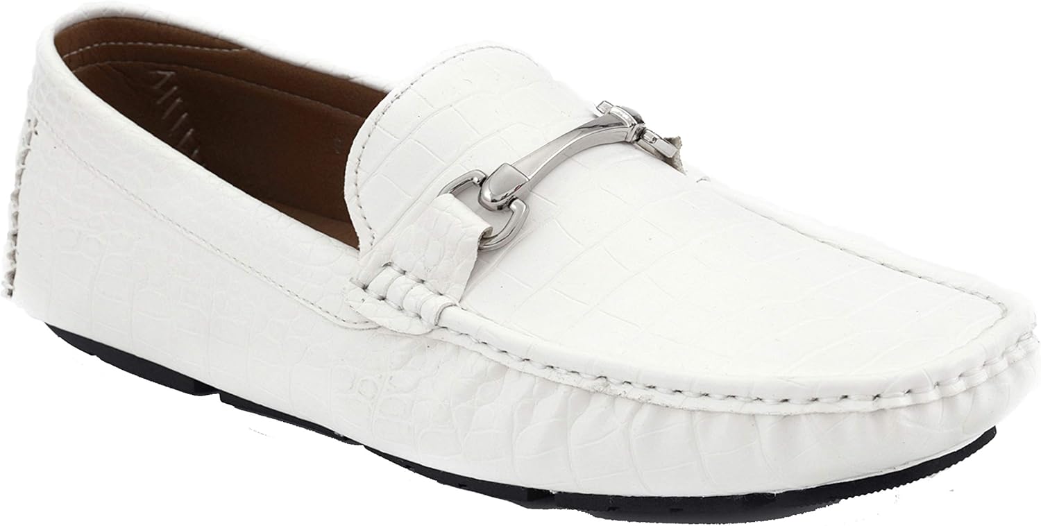 

Мужские мокасины Amali Cola, Titus White Croco