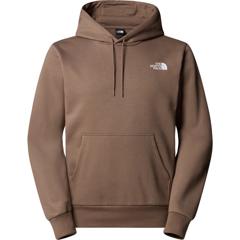 

Толстовка с капюшоном m simple dome hoodie The North Face, коричневый