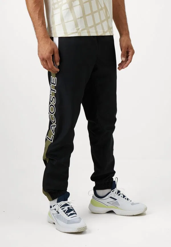 Спортивные штаны Lacoste Sport, Black/Olive/White