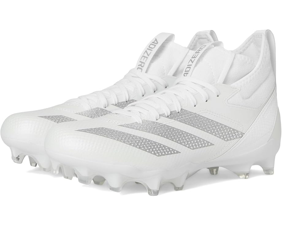 Кроссовки adidas adizero Impact Football Cleats, цвет White/Silver Metallic/White 1