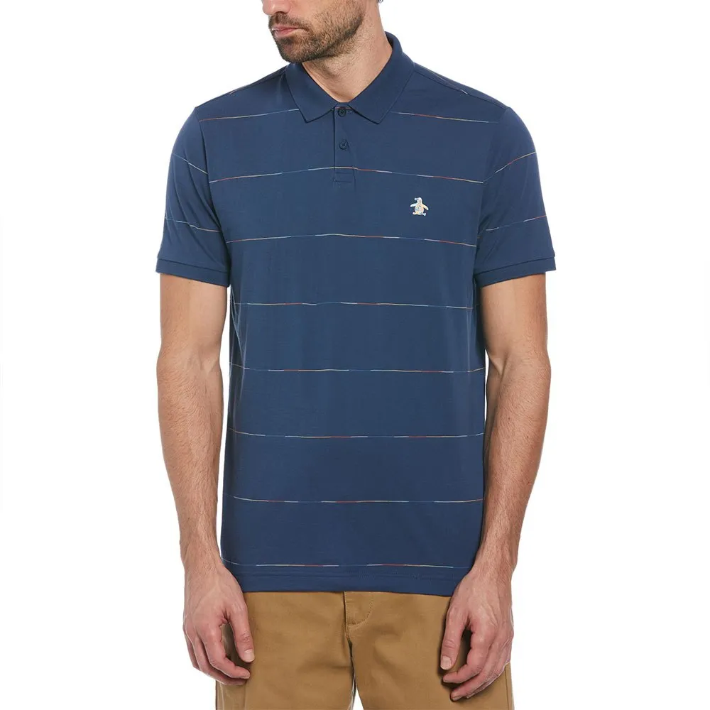 

Поло Original Penguin organic Pride Space Dye, синий