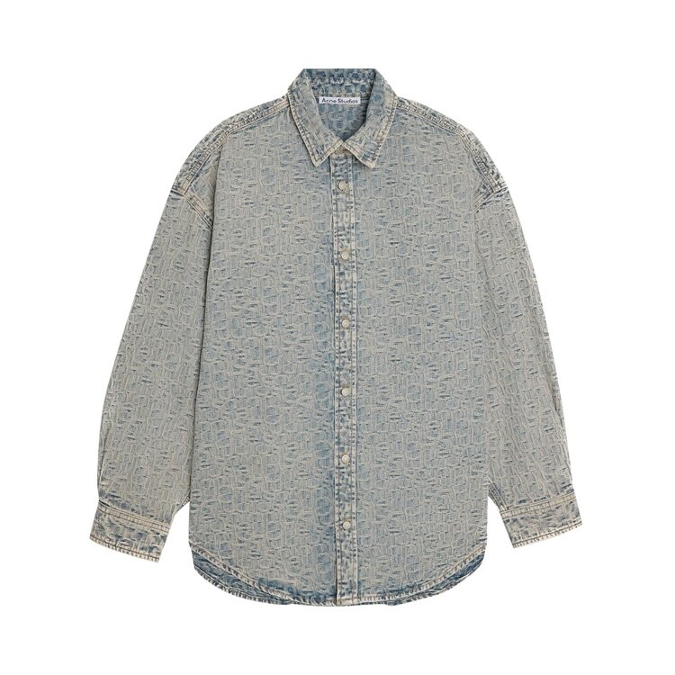 

Рубашка Acne Studios Shirt, цвет Blue/Beige