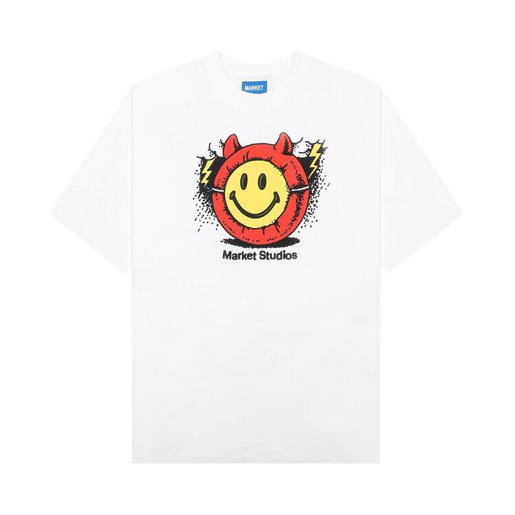 

Футболка Market Smiley Masked T-Shirt White, белый