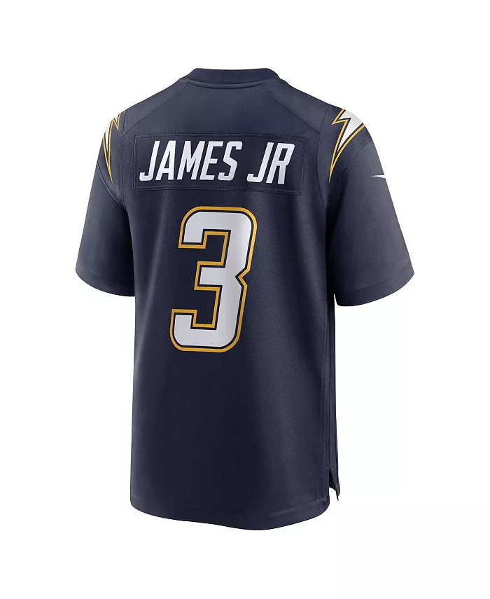 Мужская игровая майка Derwin James Jr. Navy Los Angeles Chargers (запасная) Super Chargers Nike — фото 3