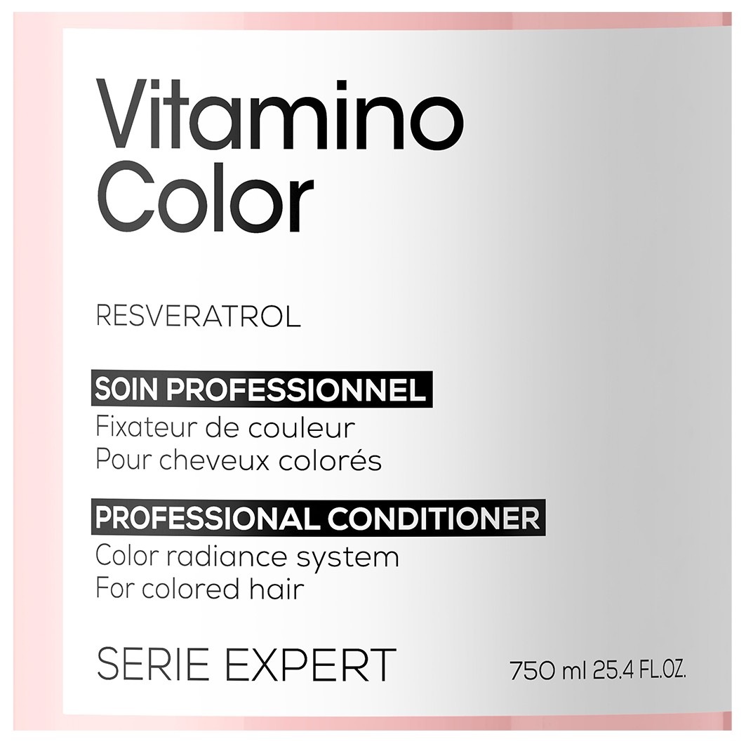 Кондиционер для волос serie expert vitamino color L Oreal Professionnel Paris, объем 750 мл — фото 4