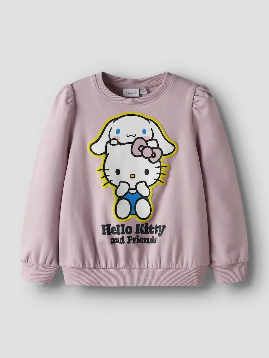 Толстовка Hello Kitty Name it, розовый