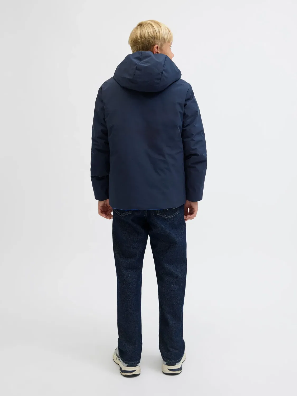 Куртка демисезонная с капюшоном JACK & JONES Junior, sky captain — фото 4