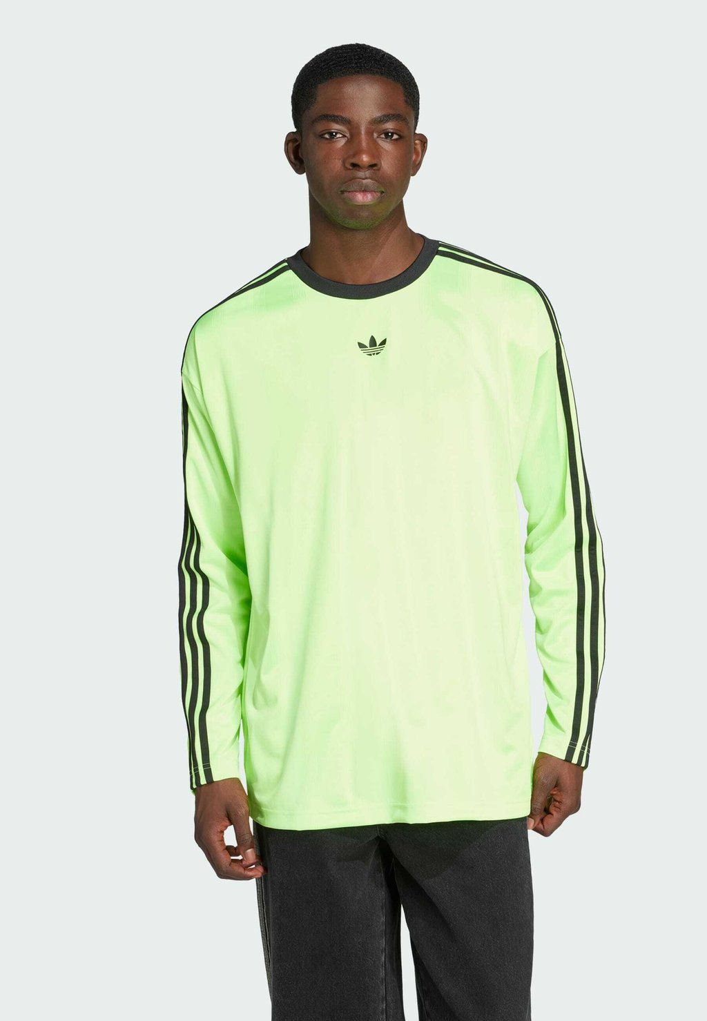 

Лонгслив JACQ Adidas Originals, светло-зеленый