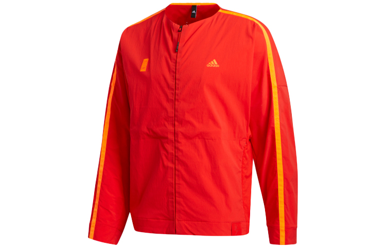Adidas Originals Куртка мужская ярко-розовая флуоресцентная, Bright Pink Red Fluorescent — фото 2