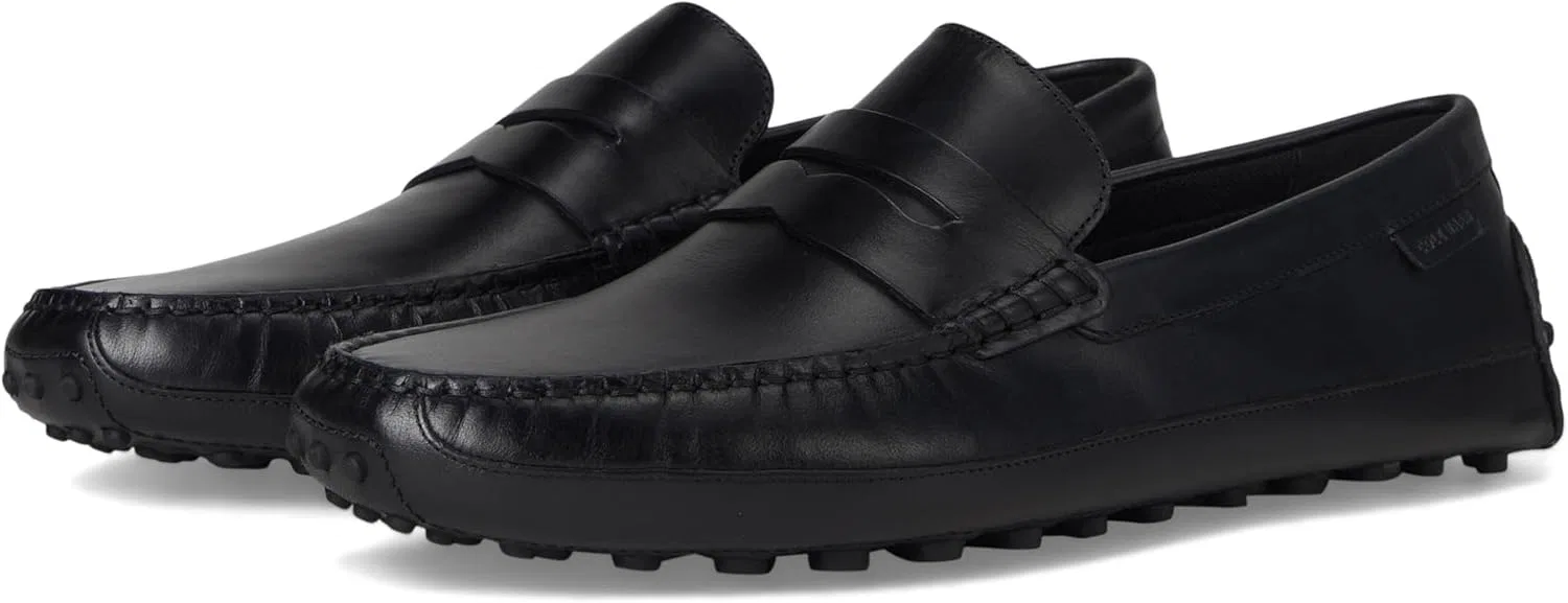 Мужские тапочки Cole Haan Davies Grand Penny Drivers, Black