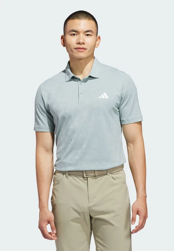 Рубашка-Поло ultimate365 жаккард climacool Adidas Golf, Mottled Green
