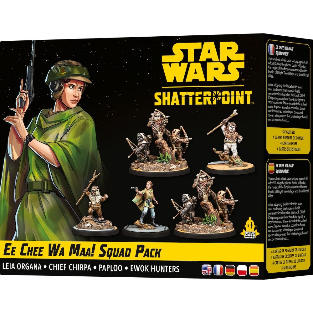 

Star Wars: Shatterpoint - Ee Chee Wa Maa - Шеф Чирпа, карточная игра, Повстанец Rebel