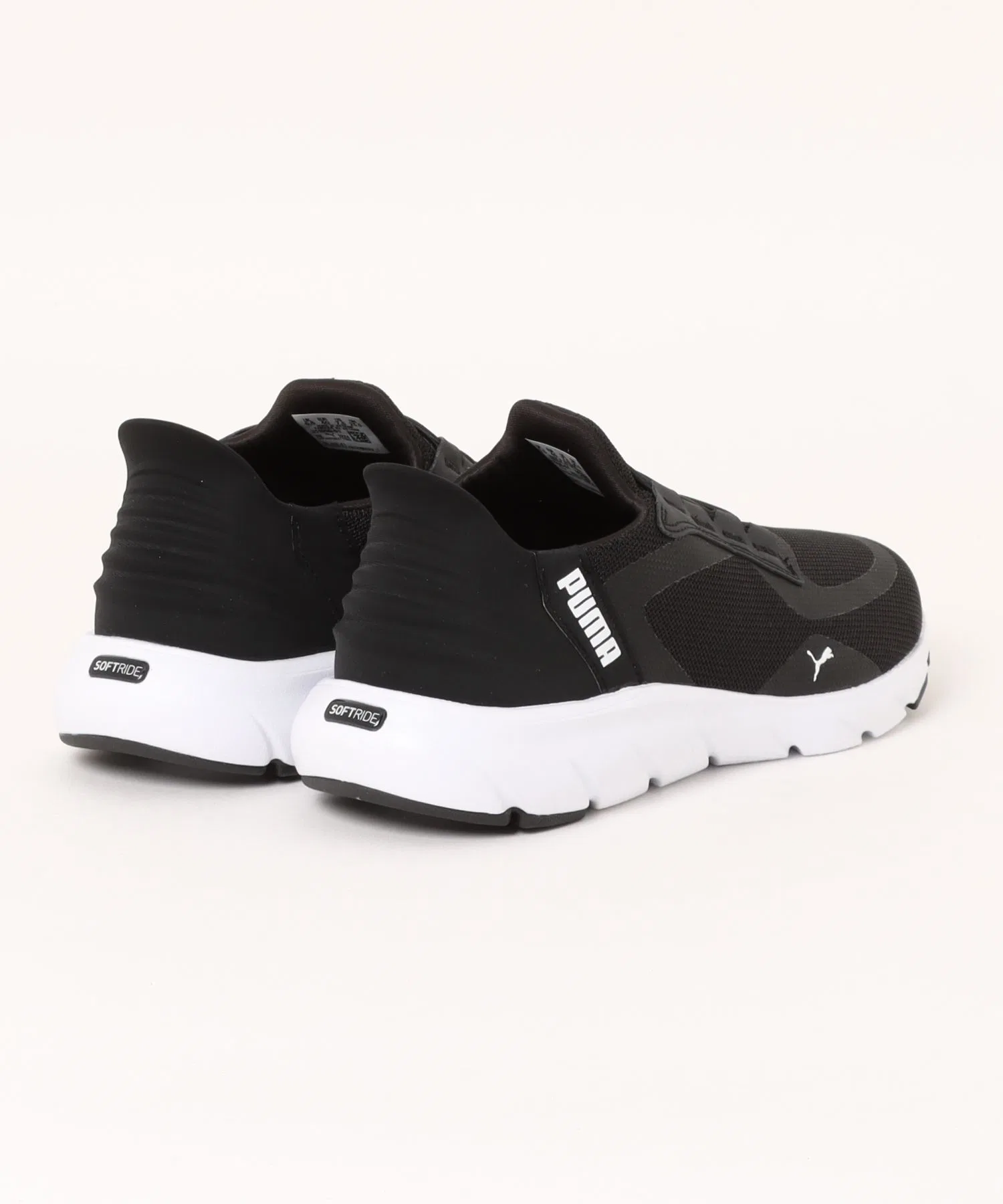 Мужские кроссовки PUMA Softride Ease In ALT Wide чёрно-белые — фото 2