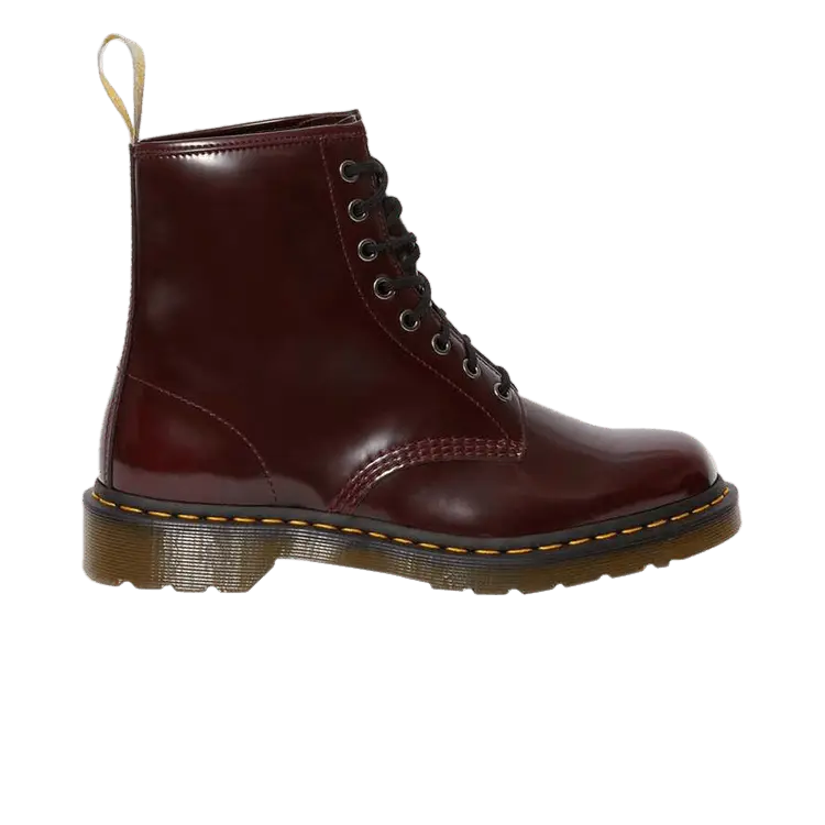 

Кроссовки Dr. Martens Wmns Vegan 1460 Cambridge Brush - Cherry Red, красный