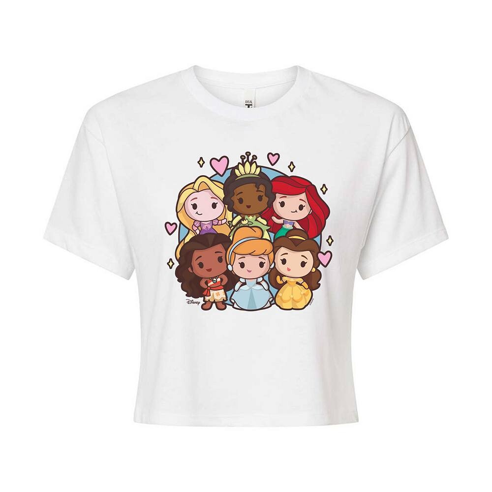 

Укороченная футболка Disney Princess для детей, белый
