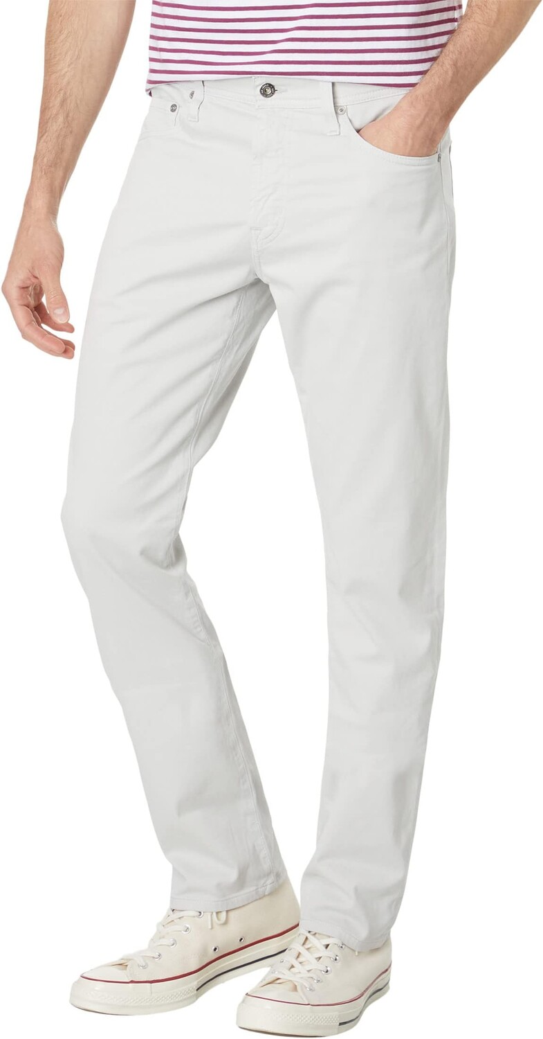 

Узкие брюки из твила прямого кроя Everett AG Jeans, цвет Silver Smoke