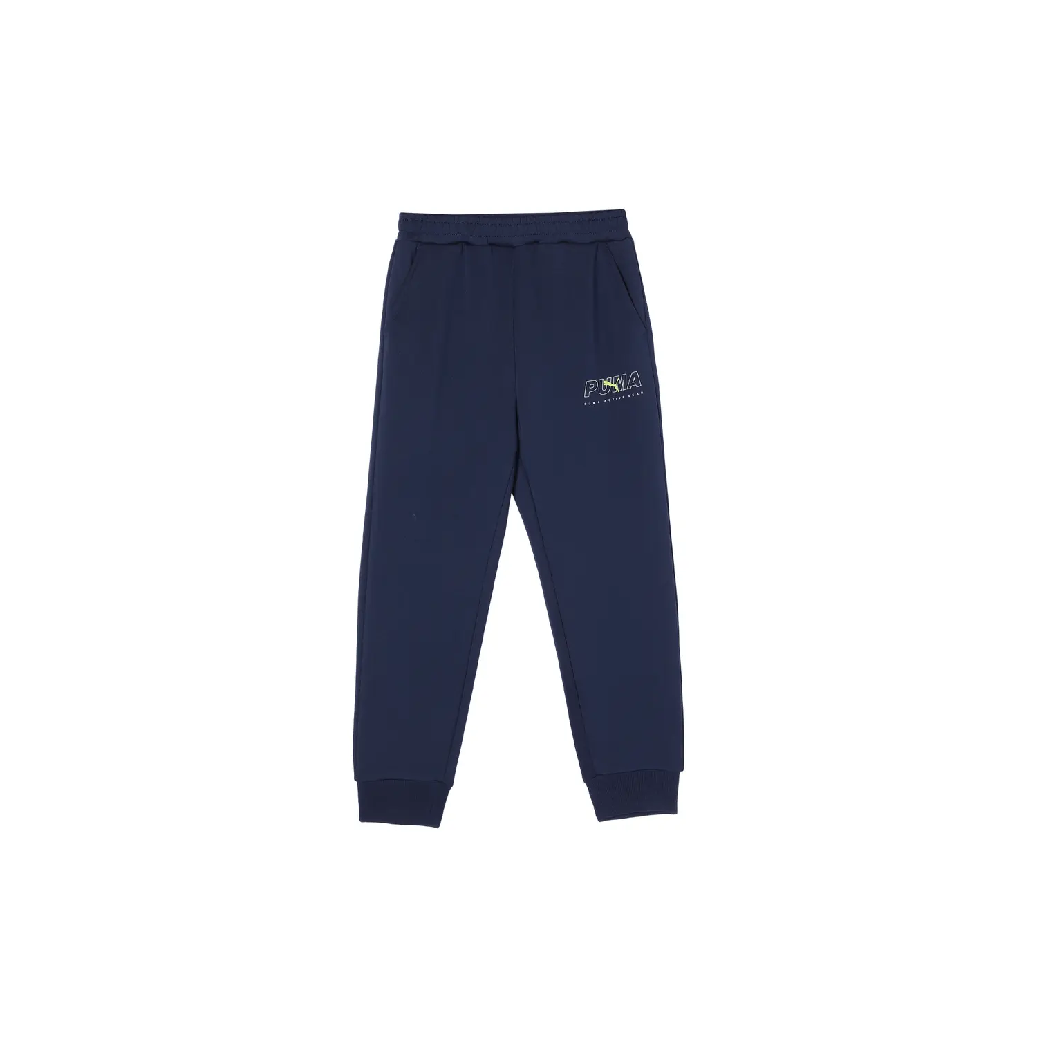 

PUMA Детские вязаные спортивные штаны для детей 3-7 лет marine blue