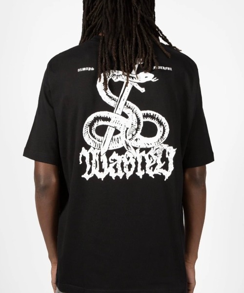 

Футболка с коротким рукавом, логотип WASTED PARIS, черный